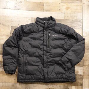 Columbia Omni-Shield Insulated Puffer Jacket Men’s XXL Black Winter Outdoor